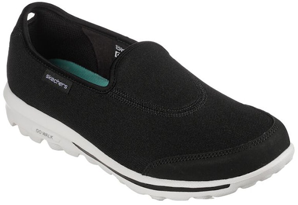 (Women) Skechers Go Walk Classic 'Ideal Sunset - Black White' 124464-BKW Lookbook (Women) Skechers Go Walk Classic 'Ideal Sunset - Black White' 124464-BKW