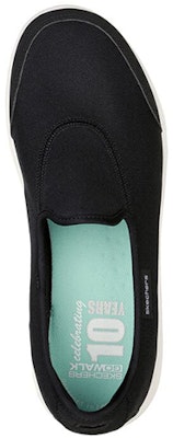 (Women) Skechers Go Walk Classic 'Ideal Sunset - Black White' 124464-BKW Shop (Women) Skechers Go Walk Classic 'Ideal Sunset - Black White' 124464-BKW