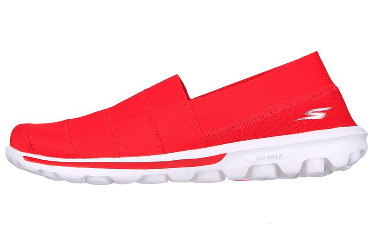 (Women) Skechers Go Walk Classic 'Red' 124463-RED