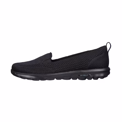 (W) Skechers Go Walk Classic Slip-On 'Black'