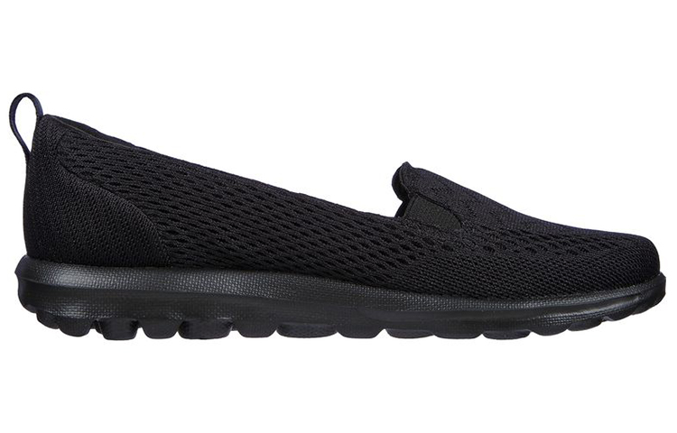 Order (Women) Skechers Go Walk Classic Slip-On 'Black' 124978-BBK