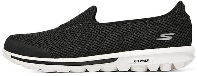 Skechers Go Walk Classic 防滑透氣 低筒 一腳蹬運動休閒鞋 女款 黑白 Buy Skechers Go Walk Classic 防滑透氣 低筒 一腳蹬運動休閒鞋 女款 黑白
