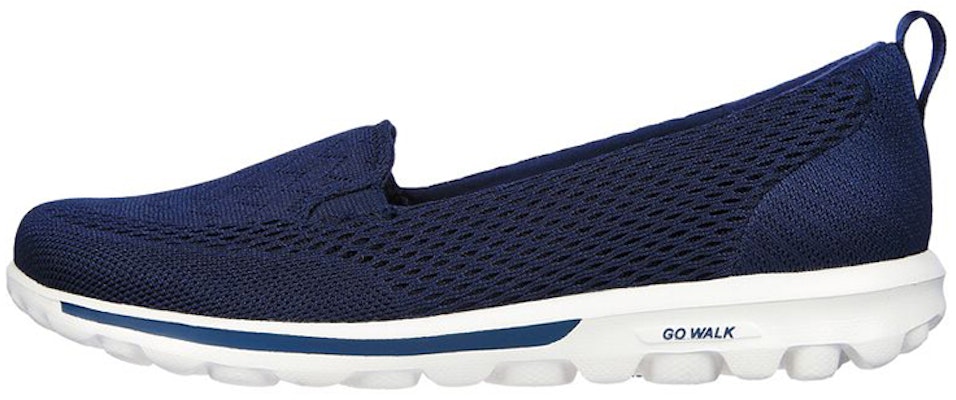 (Women) Skechers Go Walk Classic Slip-On 'Blue' 124978-NVY Buy (Women) Skechers Go Walk Classic Slip-On 'Blue' 124978-NVY