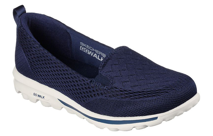 Lookbook (Women) Skechers Go Walk Classic Slip-On 'Blue' 124978-NVY