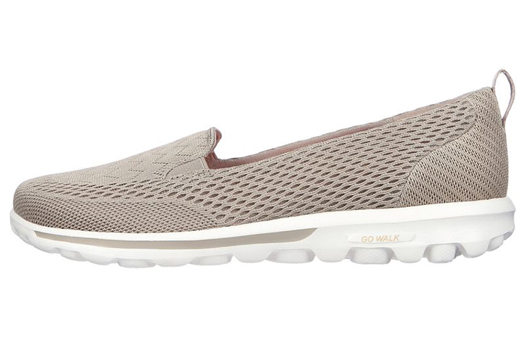(W) Skechers Go Walk Classic Slip-On 'Grey Brown'