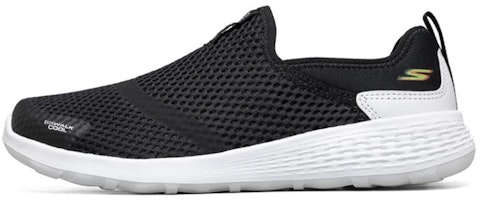 (Women) Skechers Go Walk Cool Running Shoes Black 667082-BKW (Women) Skechers Go Walk Cool Running Shoes Black 667082-BKW