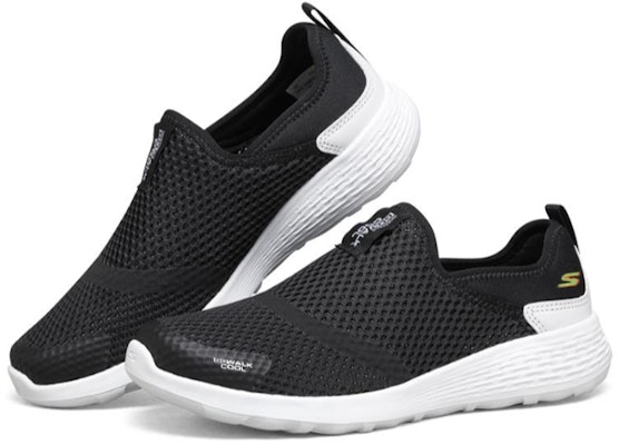 (W) Sepatu Lari Skechers Go Walk Cool Hitam 667082-BKW Lookbook (W) Sepatu Lari Skechers Go Walk Cool Hitam 667082-BKW
