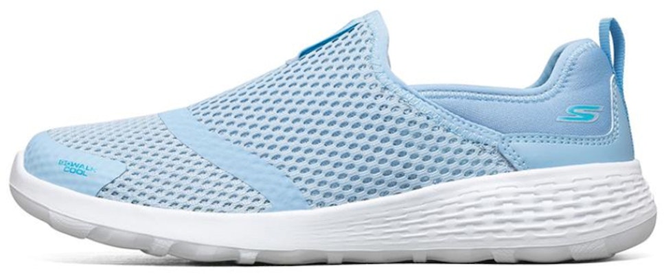 (Women) Skechers Go Walk Cool Slip-on Shoes Blue/White 667082-BLU Buy (Women) Skechers Go Walk Cool Slip-on Shoes Blue/White 667082-BLU