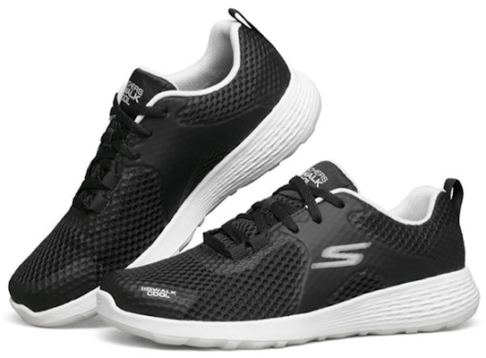 (Women) Skechers Go Walk Cool Sports Shoes Black/White 667081-BKW Lookbook (Women) Skechers Go Walk Cool Sports Shoes Black/White 667081-BKW