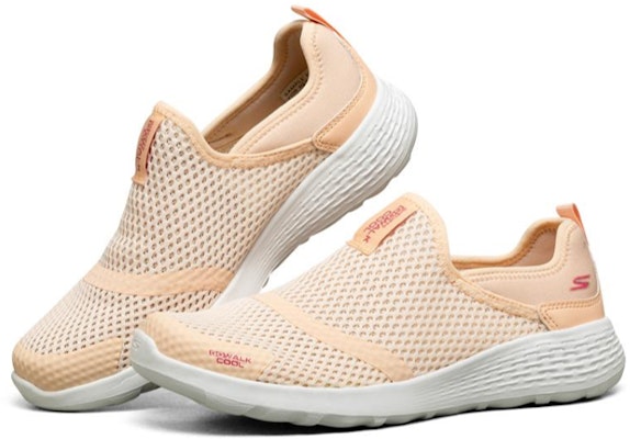 (W) Skechers Go Walk Cool Zapatillas Sin Cordones Rosa/Blanco 667082-PCH Lookbook (W) Skechers Go Walk Cool Zapatillas Sin Cordones Rosa/Blanco 667082-PCH