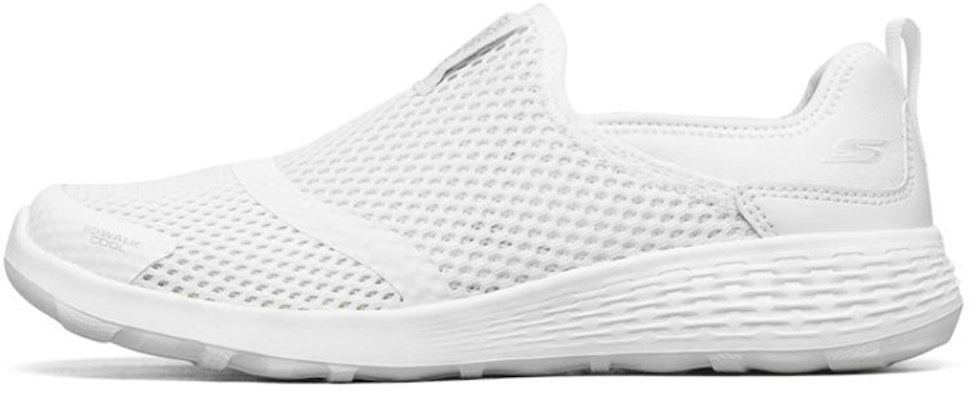 (Women) Skechers Go Walk Cool Slip-on Shoes White 667082-WHT Buy (Women) Skechers Go Walk Cool Slip-on Shoes White 667082-WHT