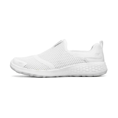(W) Skechers Go Walk Cool Slip-on Shoes White