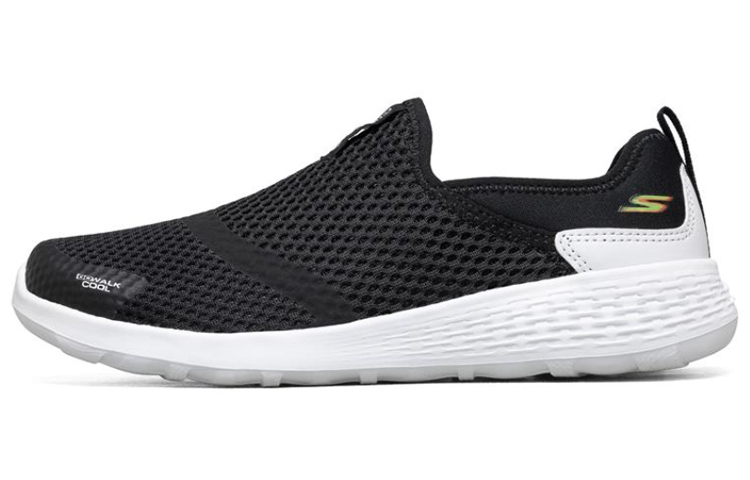 (Women) Skechers Go Walk Cool Running Shoes Black 667082-BKW