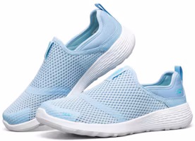 Lookbook Skechers Go Walk清爽款 女用 藍白色