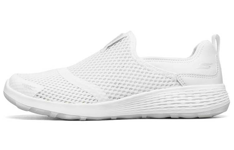 (Women) Skechers Go Walk Cool Slip-on Shoes White 667082-WHT