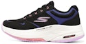 Buy (Women) Skechers Go Walk Distance Walker 'Black Lavender' 125130-BKLV