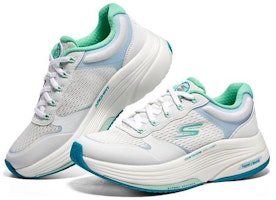 Skechers Go Walk Distance Walker 耐磨防滑 低筒 运动休闲鞋 女款 白绿 Lookbook Skechers Go Walk Distance Walker 耐磨防滑 低筒 运动休闲鞋 女款 白绿