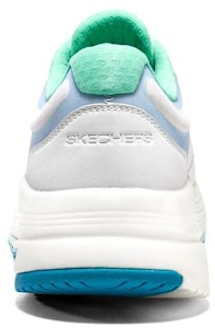 (W) スケッチャーズ GOwalk Distance Walker 白/アクア 125130-WAQ Shop (W) スケッチャーズ GOwalk Distance Walker 白/アクア 125130-WAQ
