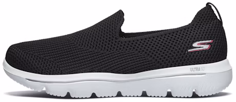 (Women) Skechers Go Walk Evolution Ultra 'Black and White' 54732-BKW (Women) Skechers Go Walk Evolution Ultra 'Black and White' 54732-BKW