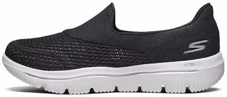 (Women) Skechers Images Go Walk Evolution Ultra Low-Top Black 15753-BKW (Women) Skechers Images Go Walk Evolution Ultra Low-Top Black 15753-BKW