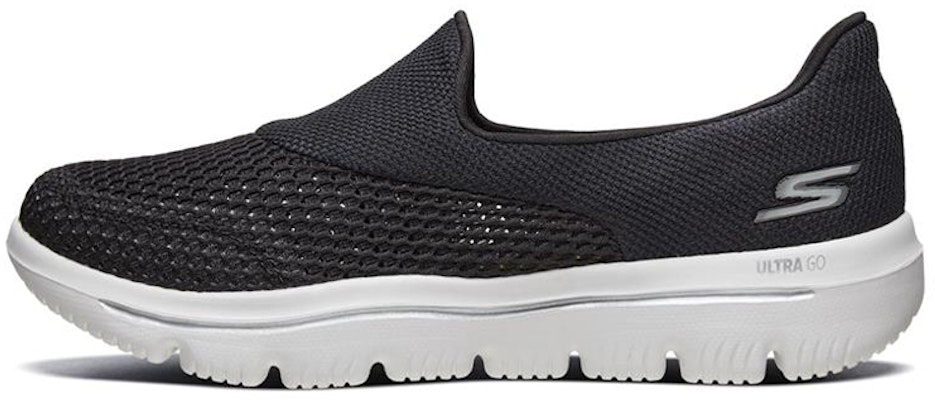 (Women) Skechers Images Go Walk Evolution Ultra Low-Top Black 15753-BKW Buy (Women) Skechers Images Go Walk Evolution Ultra Low-Top Black 15753-BKW