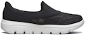 (W) Skechers Images Go Walk Evolution Ultra Low-Top Hitam 15753-BKW