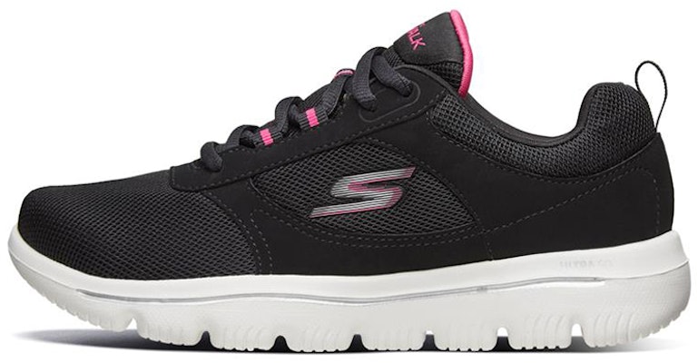 (Women) Skechers Go Walk Evolution Ultra 'Black Pink' 15734-BKPK Buy (Women) Skechers Go Walk Evolution Ultra 'Black Pink' 15734-BKPK