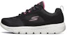 (W) Skechers Go Walk Evolution Ultra 'Hitam Merah Jambu' 15734-BKPK