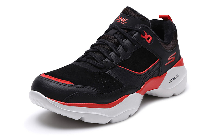 Lookbook (W) Skechers Go Walk Evolution Ultra 'Negro Rojo' 18062-BKRD