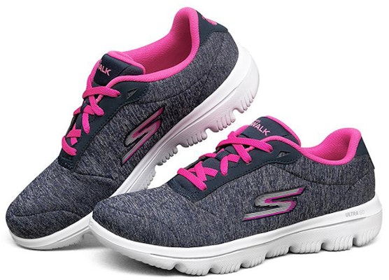 (W) Skechers Go Walk Evolution Ultra 'Azul Rosa' 15756-NVPK Lookbook (W) Skechers Go Walk Evolution Ultra 'Azul Rosa' 15756-NVPK