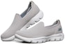 Lookbook (W) Skechers Go Walk Evolution Ultra Slip-On Kasut Kelabu/Chestnut 15761-TPE
