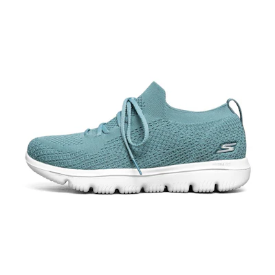 (W) Skechers Go Walk Evolution Ultra 'Casual Low-Top RNNR Blue'
