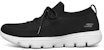 (W) Skechers Go Walk Evolution Ultra 'Hitam dan Putih' 15779-BKW