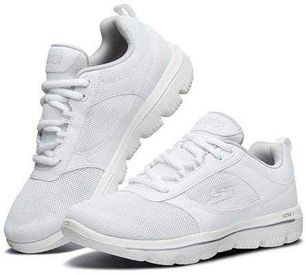 (W) Skechers Go Walk Evolution Ultra 'Putih Kasual' 15734-WSL Lookbook (W) Skechers Go Walk Evolution Ultra 'Putih Kasual' 15734-WSL