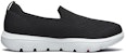 (W) Skechers Go Walk Evolution Ultra Loafers Hitam/Putih 15761-BKW