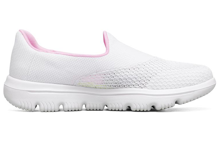 Order (W) Skechers Go Walk Evolution Ultra Kasut Slip-On Putih Rendah 15753-WPK
