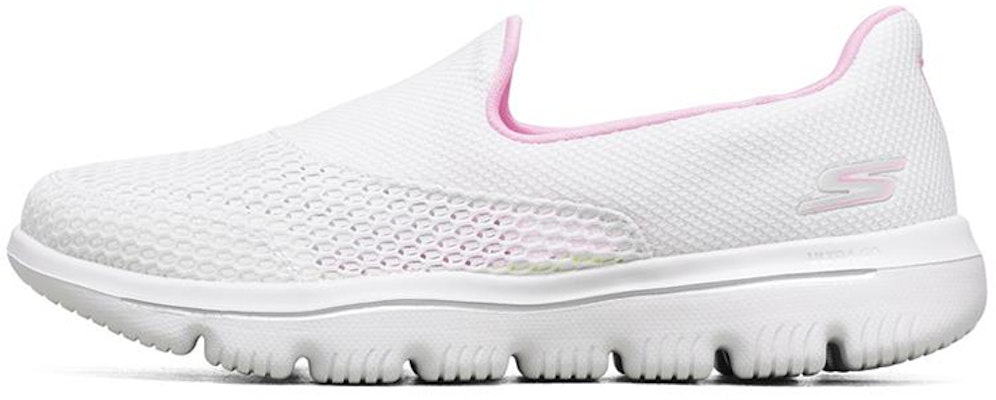 Skechers Go Walk Evolution Ultra 低幫一腳蹬 女款 白色 Buy Skechers Go Walk Evolution Ultra 低幫一腳蹬 女款 白色