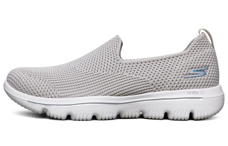 Buy (W) Skechers Go Walk Evolution Ultra Slip-On Schuhe Grau/Kastanienbraun 15761-TPE