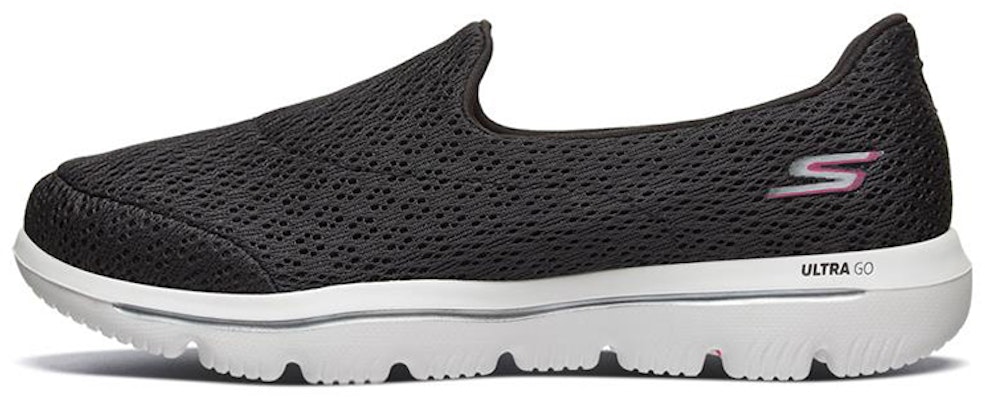 (Women) Skechers Go Walk Evolution Ultra Slip on 'Black White' 15738-BKW Buy (Women) Skechers Go Walk Evolution Ultra Slip on 'Black White' 15738-BKW