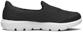 Order (W) Skechers Go Walk Evolution Ultra Slip On 'Hitam Putih' 15738-BKW