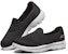 (W) Skechers Go Walk Evolution Ultra Slip On 'Hitam Putih' 15738-BKW