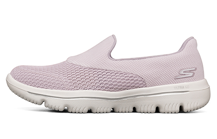 (Women) Skechers Go Walk Evolution Ultra Sneakers Pink 54753-MVE