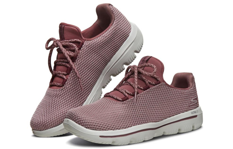 Lookbook (W) Skechers Go Walk Evolution Ultra Baskets Rouge/Blanc 15727-MVE