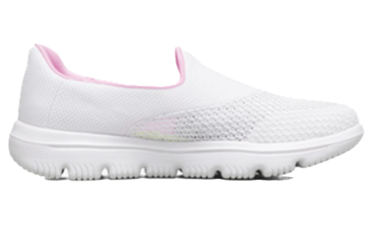 Order (W) Skechers Go Walk Evolution Ultra StepOns Blanc Rose ''Blanc Rose'' 54753-WPK