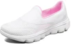 Lookbook (W) Skechers Go Walk Evolution Ultra StepOns Wit Roze ''White Pink'' 54753-WPK