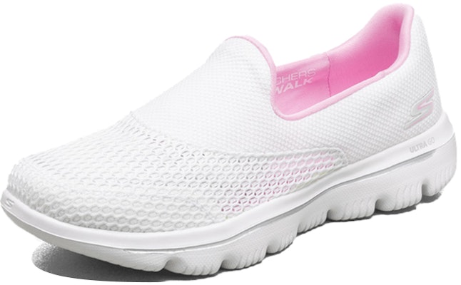 (W) Skechers Go Walk Evolution Ultra StepOns PutihMerah Jambu 'Putih Merah Jambu' 54753-WPK Lookbook (W) Skechers Go Walk Evolution Ultra StepOns PutihMerah Jambu 'Putih Merah Jambu' 54753-WPK