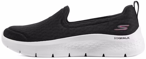 (Women) Skechers Go Walk Flex 'Black Slip-On' 124955-BLK (Women) Skechers Go Walk Flex 'Black Slip-On' 124955-BLK