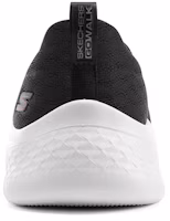 Shop Skechers Go Walk Flex 一腳蹬運動休閒鞋 女款 黑色
