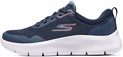 (Women) Skechers Go Walk Flex 'Blue Pink' 124977-NVLB (Women) Skechers Go Walk Flex 'Blue Pink' 124977-NVLB