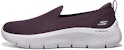 (W) Skechers Go Walk Flex 'Unggul Selesa Ungu' 124957-BURG